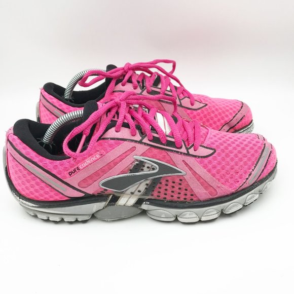 BROOKS Pure Cadence Pink Athletic Running Shoes Womens 8.5 - Picture 3 of 16